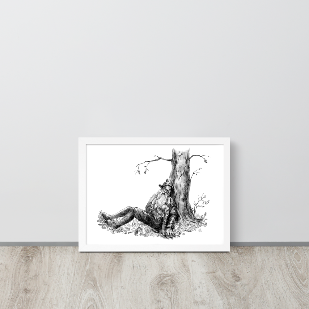 Rip Van Winkle Framed Print