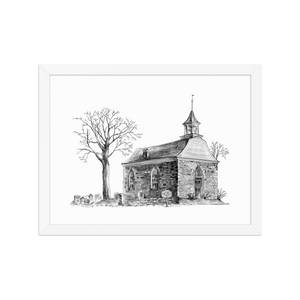 Old Dutch Church Framed Print